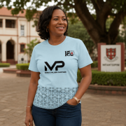 Mfantsipim@150 Ladies MVP (MOBA Valued Partner) Crew Neck T-shirt