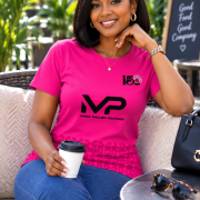 Mfantsipim@150 Ladies MVP (MOBA Valued Partner) Crew Neck T-shirt
