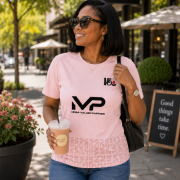 Mfantsipim@150 Ladies MVP (MOBA Valued Partner) Crew Neck T-shirt