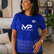 Mfantsipim@150 Ladies MVP (MOBA Valued Partner) Crew Neck T-shirt