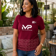 Mfantsipim@150 Ladies MVP (MOBA Valued Partner) Cotton Crew Neck T-shirt