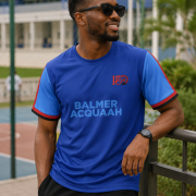 Mfantsipim@150 Crew Neck Balmer Acquaah House Colour T-shirt (Limited Edition)