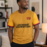 Mfantsipim@150 Cotton Crew Neck Lockhart Schweitzer House Colour T-shirt (Llimited Edition)