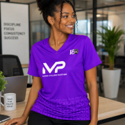 Mfantsipim@150 Ladies MVP (MOBA Valued Partner) V-neck Jersey