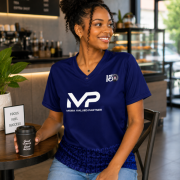 Mfantsipim@150 Ladies MVP (MOBA Valued Partner) V-neck Jersey