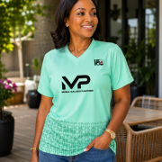 MOBA Valued Partner (MVP) Women’s Crew Neck T-shirt – Mfantsipim@150 limited edition