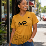 Mfantsipim@150 Ladies MVP V-neck Jersey