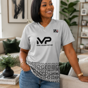 Mfantsipim@150 Ladies MVP V-neck Jersey