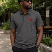 Mfantsipim@150 Unisex Adidas Space Dyed Polo Shirt.