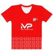 Mfantsipim@150 Ladies MVP (MOBA Valued Partner) Crew Neck T-shirt